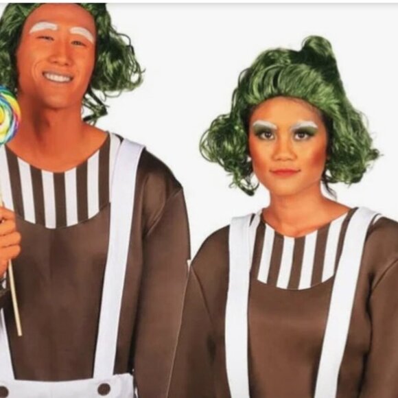 Tipsy Elves | Chocolate Factory Oompa Loompa Halloween Costume NWT UNISEX Sz M - Picture 6 of 6